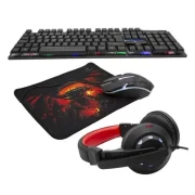 2498309-800-auto Kit Teclado & Mouse Monster - Kit 4 en 1 Crew Insertion