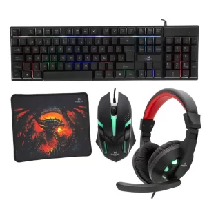 2498313-800-auto Kit Teclado & Mouse Monster - Kit 4 en 1 Crew Insertion